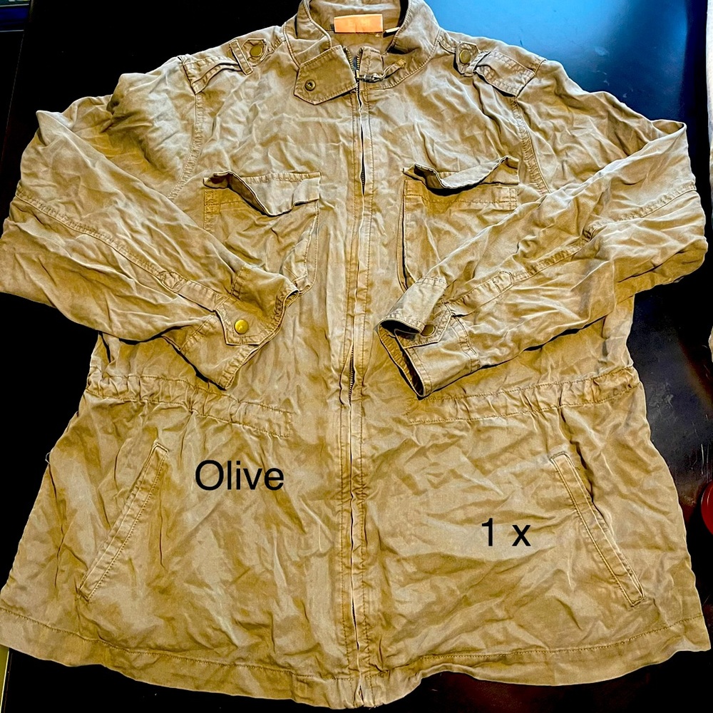 Olive green jacket